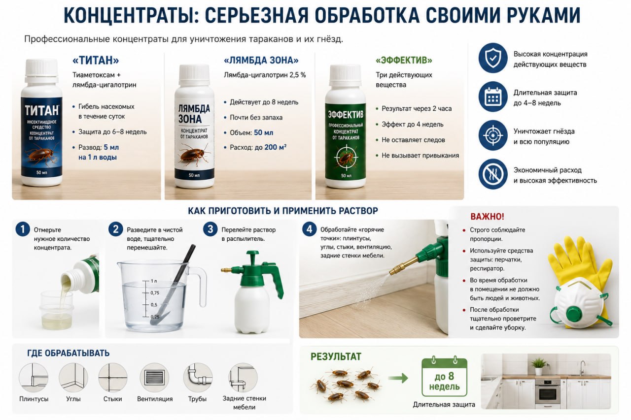 Концентраты: серьезная обработка своими руками